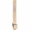 Ekena Millwork Eugene Smooth Timber Gable Bracket, Douglas Fir, 84"W x 28"H x 3 1/2"D x 3 1/2"F, 8/12 Pitch GBW084X28X0404EUG00SDF - alternate 2